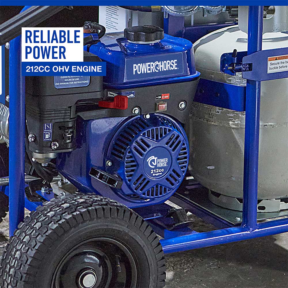 Powerhorse Hot Water Pressure Washer | 3,600 PSI | 2.6 GPM