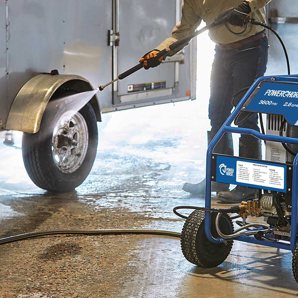 Powerhorse Hot Water Pressure Washer | 3,600 PSI | 2.6 GPM