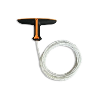 Picture of Large diamondgrip | 92-In. x 3.2mm diamondcord | Orange & Black