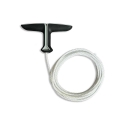 Picture of Large diamondgrip | 92-In. x 3.2mm diamondcord | Silver & Black