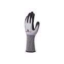 Picture of Delta Plus Gloves | XL | Softnocut High Perf. Fibers | Foam Nitrile Coating Palm and Fingertips | ANSI A3