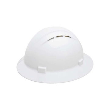 Show details for Delta Plus Americana | White | Full Brim Vented | 4-Point Mega Ratchet Suspension Picture of Delta Plus Americana | White | Full Brim Vented | 4-Point Mega Ratchet Suspension