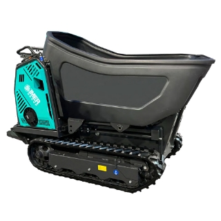 Picture of Tracker 1624 | 16 Cu. Ft. Swivel Dump | Poly Bucket | Tracked Concrete Buggy