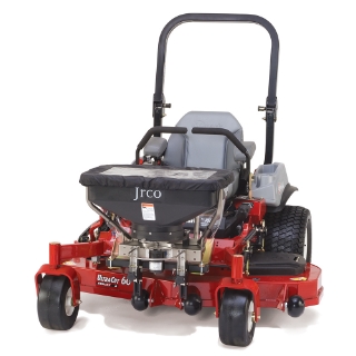 Picture of Jrco Broadcaster Spreader | Front Mount Mower Attachment | Foot Control | For Zero-Turn Mowers