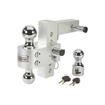BAJA Collection - Class 3 5000 lb. X Mount 3 1/4 in. Drop, 2 in. Rise, 1 in. Shank Reversible