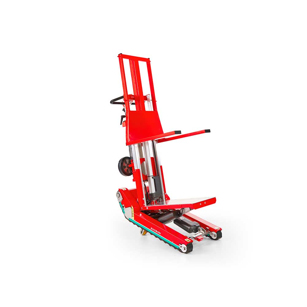 キルトサスペンションシステム　#1 Patsy Thompson Zonzini Tracked Stair Crawler | Domino Plasmoid Stabilized Lift
