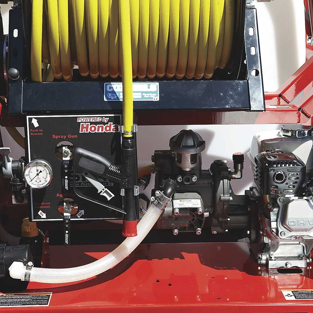 ゅぁϻɑϻ NorthStar® Skid Sprayer 55-Gallon Capacity, 180cc Engine, 5