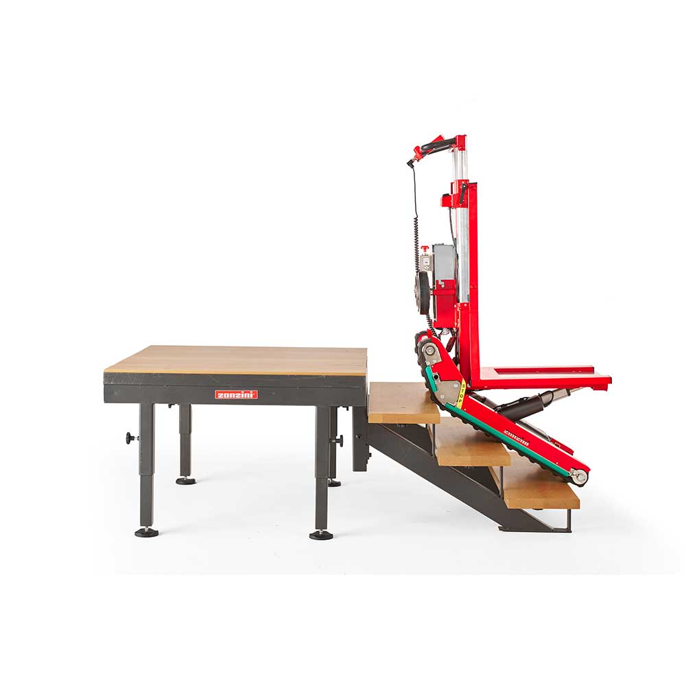 Zonzini Tracked Stair Crawler | Domino Plasmoid Stabilized Lift
