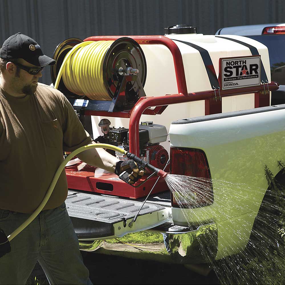 ゅぁϻɑϻ NorthStar® Skid Sprayer 55-Gallon Capacity, 180cc Engine, 5