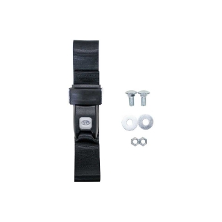 Picture of Uni Pro Universal Lap Belt Kit | Black Nylon | 47.5-In. Long