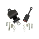 Picture of Uni Pro Retractable Seat Belt Kit | Fits 500 or KAB 515 Seat | Black Nylon