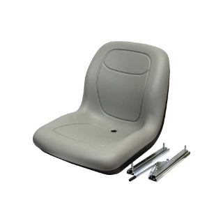 Picture of Uni Pro 125 Bucket Seat Kit | With Slide Rails | Gray Vinyl