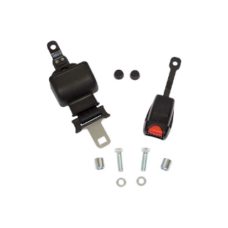 Picture of Uni Pro Retractable Seat Belt Kit | 425/535/1000/1001/1003/1200/1201/1202 | Black Nylon | 2-In.