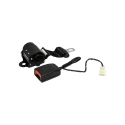 Picture of Uni Pro Universal Retractable Seat Belt Kit | With Switch | Black | 2-In. W x 47-In. L