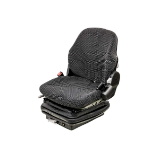 Picture of Grammer | MSG85/721 | Seat & Mechanical Suspension | Seat Belt | Black/Gray Fabric | 8531
