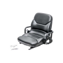 Picture of Uni Pro 171 Bucket Seat | With Hip Restraints & Slide Rails | Black Vinyl