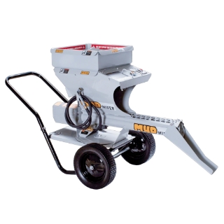 Picture of MudMixer Portable Concrete Mixer Promotion W/ Free Chute Extension and Hopper Extension