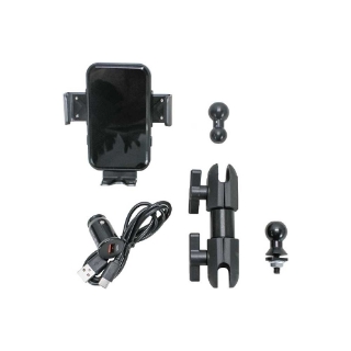 Picture of HDX Mounts Automatic Wireless Phone Charging Mount + Standard Ball | For Tractor Monitor Bracket