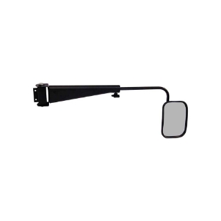 Picture of K&M Mfg Mirror Kit for Case IH 71-72 Series Magnum Tractors | Right-Hand | Black Powder Coat