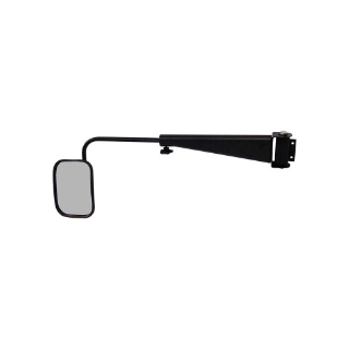 Picture of K&M Mfg Mirror Kit for Case IH 71-72 Series Magnum Tractors | Left-Hand | Black Powder Coat