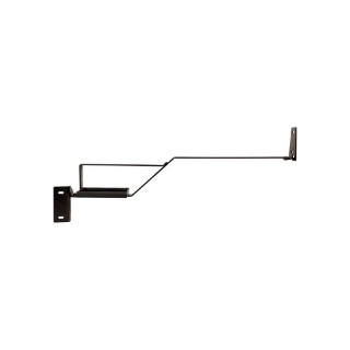 Picture of K&M Mfg Monitor Bracket Kit for John Deere 8000-8010-8020 Series Tractors | Includes Tray | Black