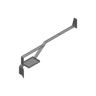 Picture of K&M Mfg Monitor Bracket Kit for John Deere R Series Tractors | Works with 7-In. Monitor | Black