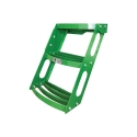 Picture of K&M Mfg Step Kit for John Deere Regular Series Tractors | 3-Step Unit | Bolt-On Design | LH | Green