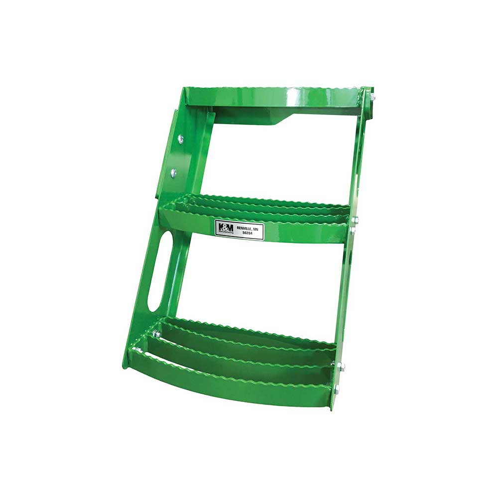 K&M Mfg Step Kit for John Deere Regular Series Tractors | 3-Step Unit ...