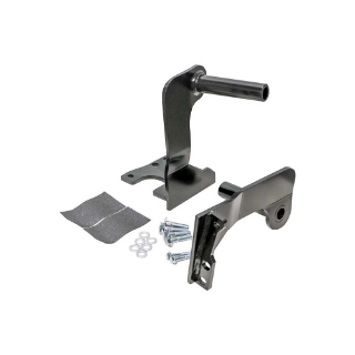 Picture of K&M Mfg Cab Footrest Kit for John Deere 7R-8R/RT-9R/RT/RX Series Tractors | BRE10471 | Black
