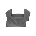 Picture of K&M Mfg MudMat for John Deere 55-60 Series Tractors | Fits on R98135 | Flexible Black Plastic