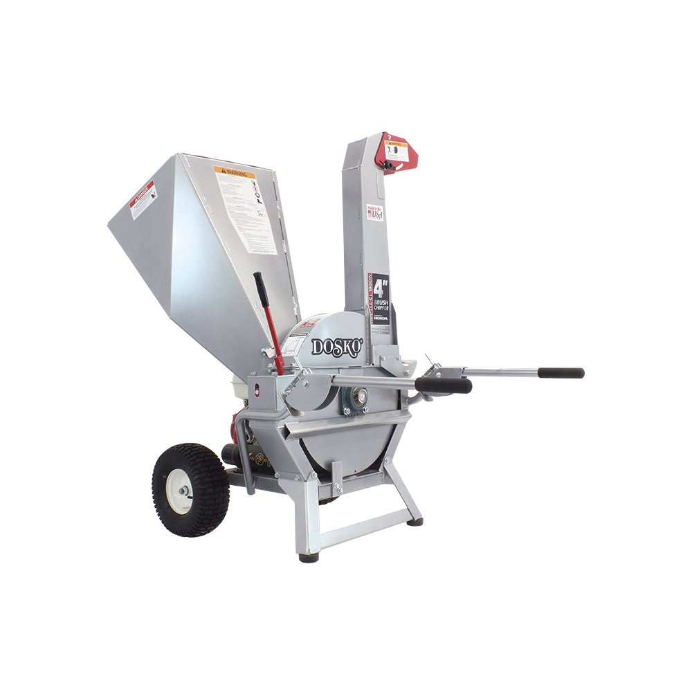 Dosko Brush Chipper | 4 in. Capacity | Honda GX390 | 13-21T-13H