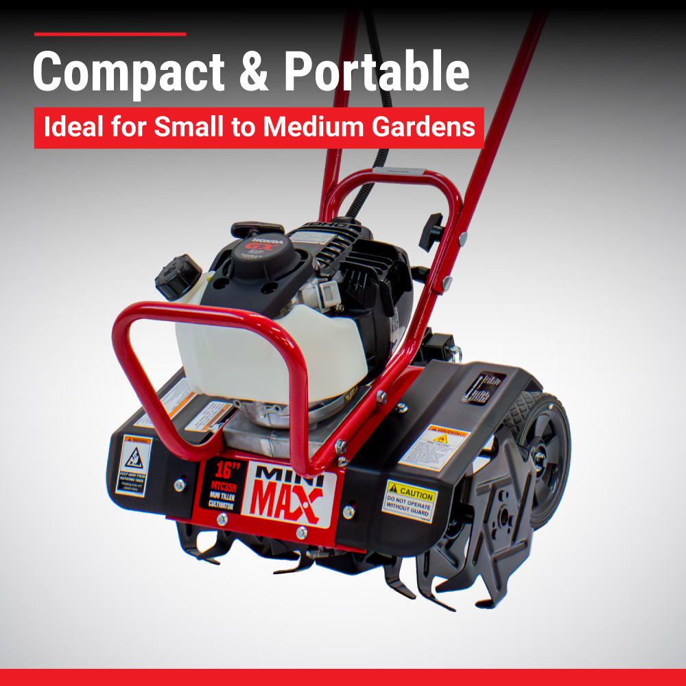 Maxim Tiller & Cultivator | Mini Home Series | Honda GX35 | MTC35H