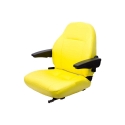 Picture of Uni Pro 441 Seat Top Assembly | With Armrests | Yellow Vinyl