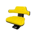 Picture of Uni Pro 250 Utility Mechanical Suspension Seat | Economy | Yellow Vinyl