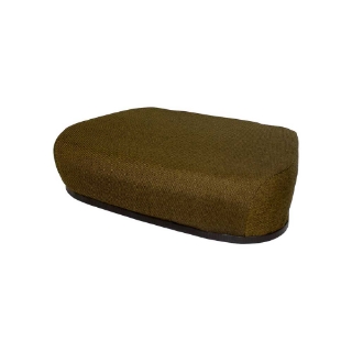 Picture of Uni Pro John Deere Personal Posture Seat Cushion | Mechanical | Economy | Brown Fabric