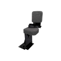 Picture of Uni Pro Instructional Buddy Seat for Case IH 9100-9300/Steiger Series Tractors | Gray Fabric