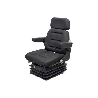 Picture of Uni Pro 1045 Air Suspension Seat | 12-Volt | Black Fabric