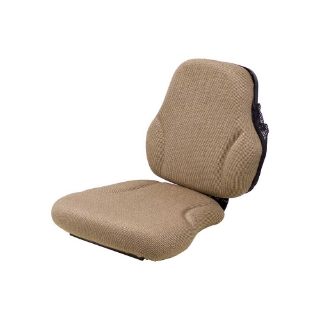 Picture of Uni Pro Instructional Buddy Seat for John Deere 7020-9000T Series Tractors | RE192707 | Brown Fabric