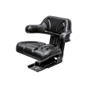 Picture of Uni Pro 350 Utility Mechanical Suspension Seat | Black Vinyl