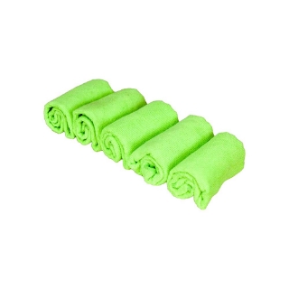 Picture of K&M Mfg BugSlide Microfiber Towels | 16-In. x 16-In. | Pack of 5