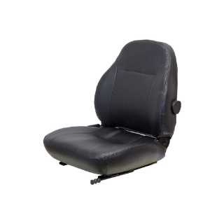 Picture of Uni Pro Case L Series Dozer 441 Seat Top Assembly Kit | Black Vinyl