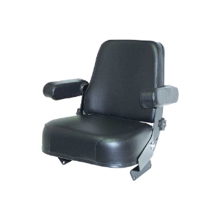 Picture of Uni Pro Case-IH/International Harvester/Massey Ferguson 86 Seat Assembly | Mechanical | Black Vinyl
