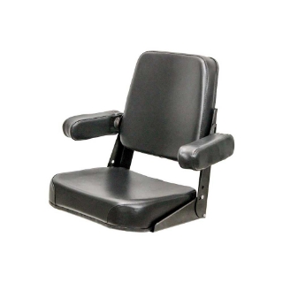 Picture of Uni Pro International Harvester 206 Comfort Classic Seat Top Assembly | 06-86 Series | Black Vinyl