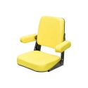 Picture of Uni Pro John Deere 200 Comfort Classic Seat Top Assembly | Yellow Vinyl