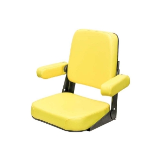 Picture of Uni Pro John Deere 200 Comfort Classic Seat Top Assembly | Yellow Vinyl