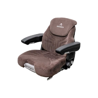 Picture of Uni Pro 741 Seat Top Assembly | With Operator Presence Switch | Brown Fabric