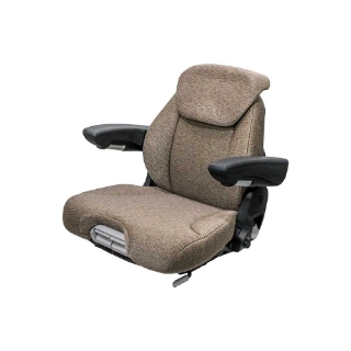 Picture of UniPro 741 Seat Top Assy W/Operator Presence Switch And Integrated Swivel Cut/Sew Brn Fabric