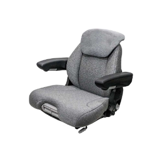 Picture of Uni Pro 741 Seat Top Assembly | With Operator Presence Switch | Gray Fabric