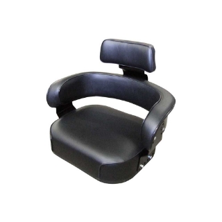 Picture of Uni Pro Case/International Harvester 806 Seat Top Assembly with 56 Seat | Black Vinyl