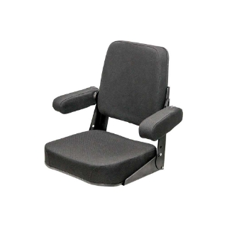 Picture of Uni Pro Allis Chalmers Tractor & Bobcat/Case Comfort Classic Seat Assembly | Black Fabric